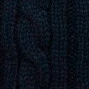 Creamy Gin Dark Blue Ponponu Değiştirilebilir Unisex Bere