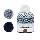 Bloody Mary White Ponponu Değiştirilebilir Bere