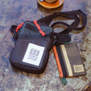 Topo Mini Shoulder Bag Black - Grid Omuz Çantası / Siyah