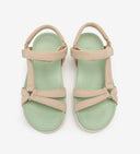 Walk In Pitas Claire Beige Kadın Sandalet - Bej