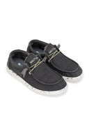 Saltyjam Wave Canvas Black Erkek Ayakkabısı