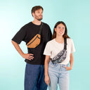 Cabaia Moscou Çift Taraflı Bel Çantası