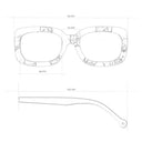 Parafina Duna Unisex Güneş Gözlüğü - Krem