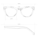 Colina HDPE Colina Eco Kırmızı Unisex Güneş Gözlüğü