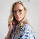 Nilo Hybrid Metal Koleksiyonu Kahverengi Unisex Ekran Gözlüğü