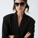 Parafina Arroyo Unisex Siyah Güneş Gözlüğü