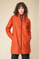 TANTA Vand Kadın Yağmurluk Turuncu - Burnt Ochre