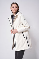 Tanta Tro Kadın Yağmurluk Off White