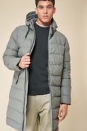 Tanta Pollur Puf Erkek Kaban Gri