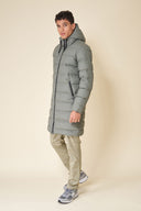 Tanta Pollur Puf Erkek Kaban Gri