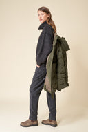 Tanta Pyt Kadın Kaban - Haki