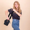 Berlin Adventurer Nano Siyah Unisex Omuz Çantası