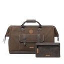 Cabaia Duffle Waxed Cotton Unisex Seyahat Cantasi
