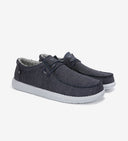 Walk In Pitas WP150 Wallabi Knitted Marino Erkek Ayakkabı - Lacivert