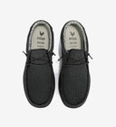 Walk In Pitas WP150 Wallabi Knitted Negro Erkek Ayakkabı - Siyah