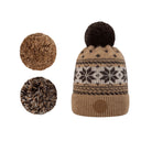 Summıt Kahverengi Ponponu Değiştirilebilir Bere