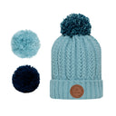 Moscow Mule Light Mavi Ponponu Değiştirilebilir Bere