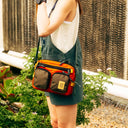 Topo Block Bag Woodland - Terracotta Omuz Çantası / Turuncu