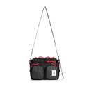 Topo Block Bag Black Grid Omuz Çantası / Siyah