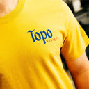 Topo Vintage Peak Tee Goldenrod Unisex Tshirt