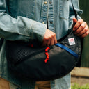 Topo Moonlıght Cross Bag Black / Grid Omuz Çantası