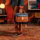 Topo Mountain Cross Bag River Blue - Brown Oak Omuz Çantası / Siyah