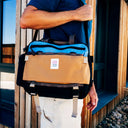 Topo Mountain Cross Bag River Blue - Brown Oak Omuz Çantası / Siyah