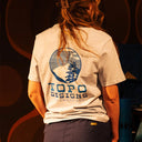 Topo Vintage View Tee Breeze Blue Unisex Tshirt